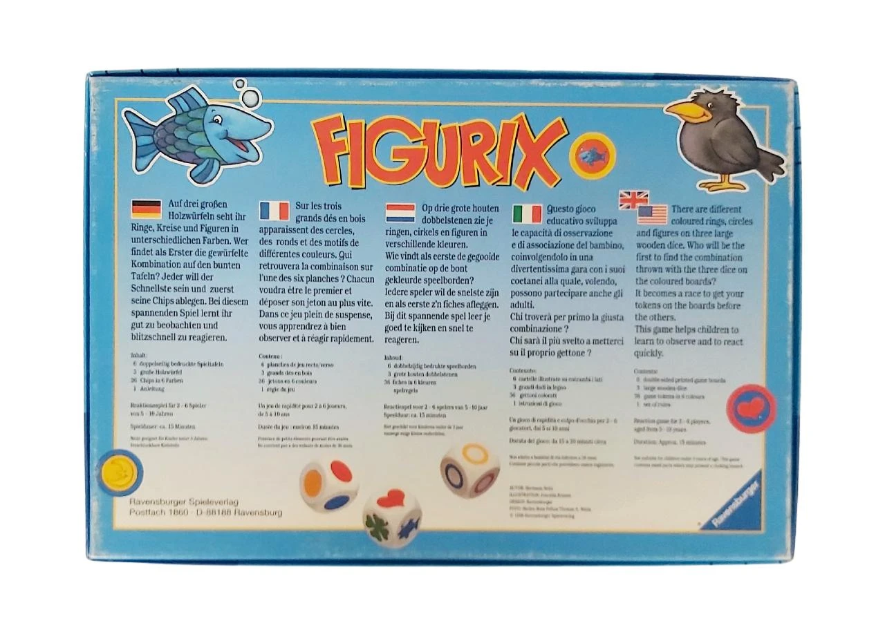 Figurix Ravensburger Bordspel (1998) Compleet – photo 9